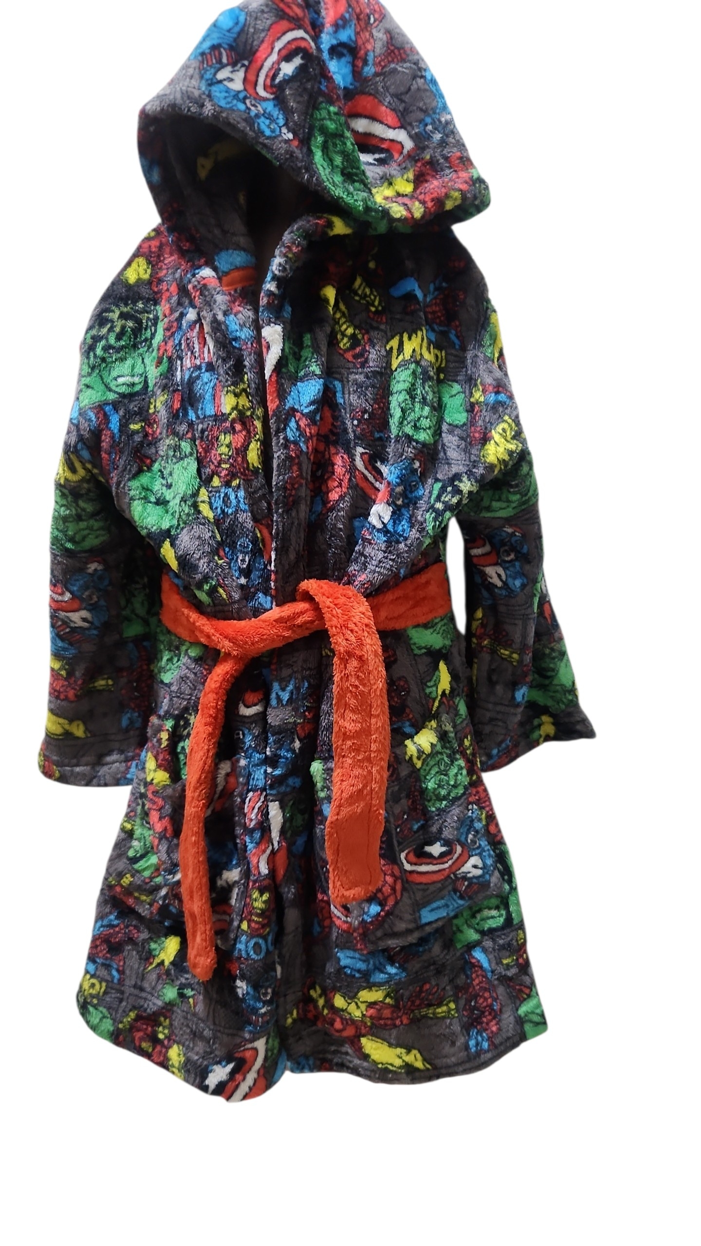 Kids Hooded Bathrobe