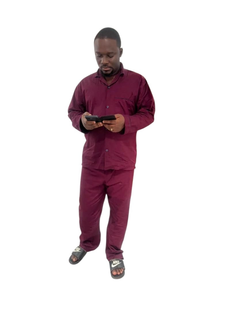 Men's Soft Knit Pyjama Set